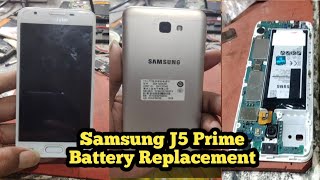 Samsung J5 Prime Battery Replacement [upl. by Eynaffit739]