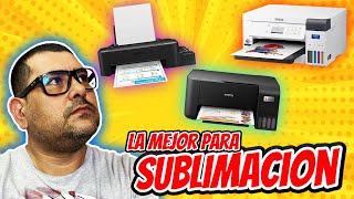 Que IMPRESORA comprar para SUBLIMACION [upl. by Lenard]