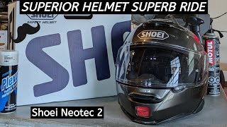 Shoei Neotec 2  12000 Mile Review  Best Helmet Ever  Wahoo [upl. by Gavin129]