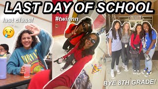 LAST DAY OF SCHOOL VLOG 8TH GRADE emotional [upl. by Nnyliak]