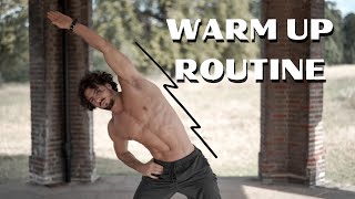 WARM UP ROUTINE BEFORE WORKOUT  Quick and Effective  Rowan Row [upl. by Sayles]