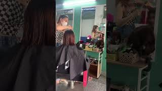 Shot haircut women [upl. by Ulah]