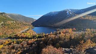 Artist Bluff Trail Franconia New Hampshire hiking trail [upl. by Llezniuq]