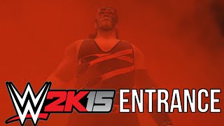 WWE 2k15 Retro Kane Entrance [upl. by Annatsirhc182]