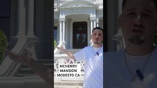 McHenry Mansion Modesto Ca modesto mchenry mansion houses history foryou shorts [upl. by Varhol]