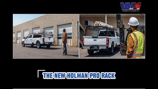 ✨2024 Holman Pro Rack Durable Strong at worksite Holman ProRack TruckRack [upl. by Ladnyk504]