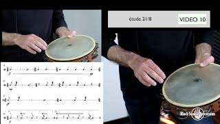 Paolo Cimmino Tambourine Etude [upl. by Nalda585]