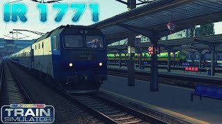 🔞TRAIN SIMULATOR ROMANIA  SCENARIU MARATON  IR 1771 BUCURESTI NORD  GALATI via URZICENI [upl. by Enicnarf]