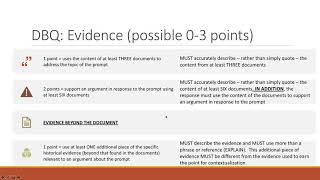 APUSH DBQLEQShort Answer Predictions 2019 Edition [upl. by Enirahtak]