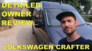 VW Crafter Owner Review 2023  Van Conversion  4Motion Off Road Testing  MAN TGE 4x4 [upl. by Annaear]