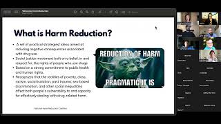 WESUPPORT Harm Reduction Webinar [upl. by Edva]