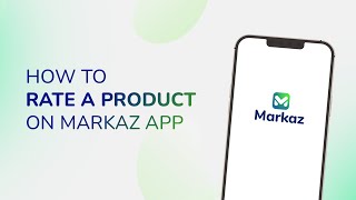 Part 6 How to give Ratings to Products in Markaz App [upl. by Sinoda]