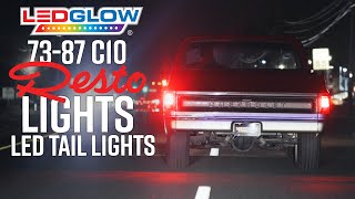 LEDGlow  RestoLights 19731987 3rd Gen Chevy C10 Sequential Tail Lights [upl. by Berri]