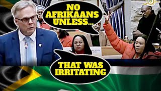 DA MP Aucamp Loses It HEATED CLASH With EFF amp MK OVER Afrikaans Translation  A Must Watch [upl. by Fanchet]