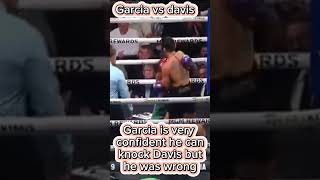 Garcia vs Davis Garcia was KO boxing everyone highlights boxingmatch fypシ゚viral [upl. by Beisel521]