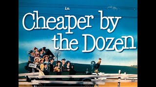 Clifton Webb Myrna Loy Jeannie Crain Cheaper By The Dozen 1950 2006 Australian DVD Closer Look [upl. by Brittani395]