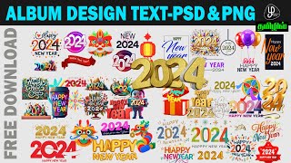 free download Album Design Title PNG psd albumalbum design Text 2024 psd [upl. by Namie]