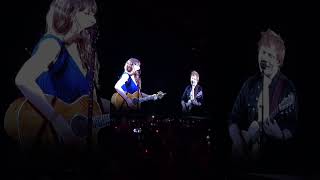 Taylor Swift Ft Ed Sheeran Live Eras Tour London 2024 [upl. by Gabe]