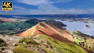 Catbells Summit to Derwentwater Complete Walk  LAKE DISTRICT ENGLAND [upl. by Eeliak903]