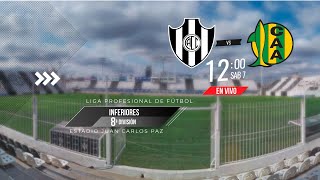 CENTRAL CÓRDOBA VS ALDOSIVI  Divisiones Inferiores en vivo 8vaª  SABADO 7  12PM [upl. by Arahd842]