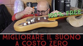 Migliorare il suono della chitarra a costo ZERO [upl. by Teuton]