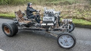 Inventor Builds Steampunk Inspired Automatron Car [upl. by Ellenyl]