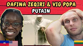 REACTION TO Dafina Zeqiri amp Vig Poppa  PUTAIN Music Video  FIRST TIME LISTENING TO VIG POPPA [upl. by Rolph804]