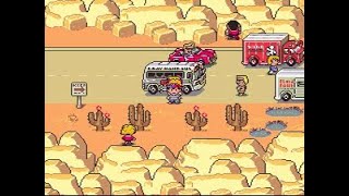 EarthBound Walkthrough  Dusty Dunes Desert amp Fourside [upl. by Aniat122]