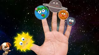 Planet Finger Family  Learning Song amp Nursery Rhymes for Kids [upl. by Livvi]