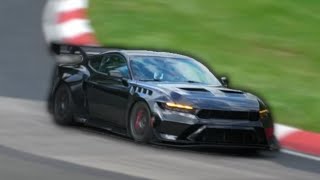 Witness the Mustang GTD Crush the Nürburgring [upl. by Xanthus]