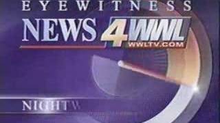 WWL Channel 4 Eyewitness News Open [upl. by Hgielar]