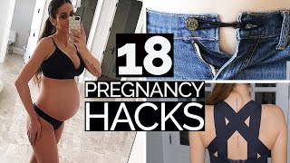 18 Maternity Fashion Hacks Every Pregnant Woman Must Know [upl. by Adnohsirk]