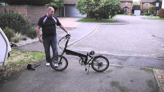 Zephyr Electric Folding Bike Review by GRVO TV [upl. by Utas]