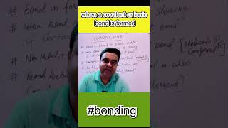 Bond formation chemicalbonding bonding chemistry ionicbond covalentbond class10 vikasclasses [upl. by Ayanet]