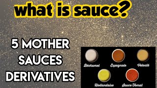 mother saucestypes of mother saucesmother sauces recipefrench mother sauceshoteliers [upl. by Kenwrick]