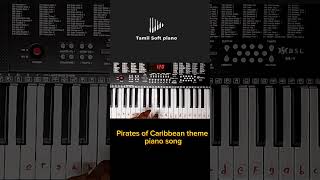 pirates of Caribbean theme song piano  by piano player  beast song [upl. by Deb]