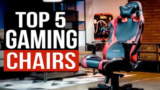 TOP 5 Best Gaming Chair 2024 [upl. by Eednam]