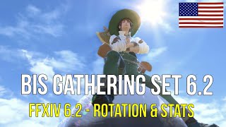 FFXIV 62  Best Materia Gathering Set Meld Guide  Harvesting Rotations [upl. by Inaniel]