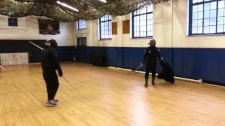 Rob Runacres Rapier and Cloak vs Neil Rennoldson Rapier and Dagger [upl. by Suinotna690]