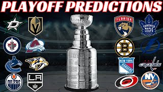 2024 NHL Stanley Cup Playoffs Preview amp Predictions [upl. by Ellis]