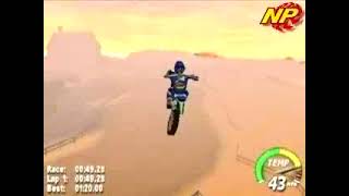 Excitebike 64 N64 2000 quotShort Cutsquot Video Game US Gameplay Preview 1 [upl. by Enywtna]