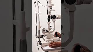 Microscopic examination of eye Dr Ramsundar Yadav Up basti Opthalmologist 👀👀👁 [upl. by Haelat]