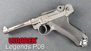 Luger Legends P08 Co2 Umarex  Airsoft Estartit [upl. by Munson]