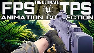 Ultimate FPS amp TPS Animation Collection Plus Tons Of MoCap Animation Bundle [upl. by Ledniahs]