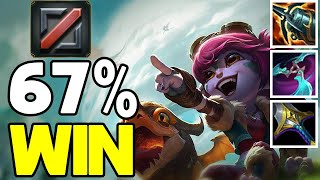 Tristana Gameplay How to Play Tristana MIDDLE BuildGuide LoL Meta [upl. by Blythe196]