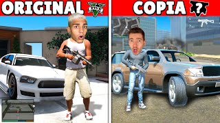 LIPÃO e COSTA testando CÓPIAS de GTA 5 [upl. by Dihaz]