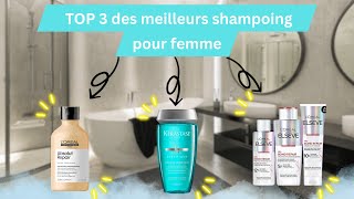 TOP 3 DES MEILLEURS SHAMPOING POUR FEMME [upl. by Ungley]