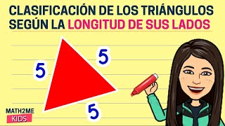 🔴Clasificación de los triángulos  Longitud de sus lados [upl. by Balmuth596]