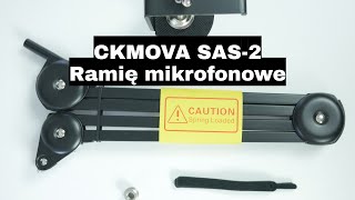 Ramię mikrofonowe CKMOVA SAS 2 [upl. by Josh]