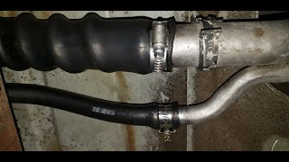 How To Replace The Gas Filler Hose and Vent Hose On A Ford Econoline E Series [upl. by Enyahc]